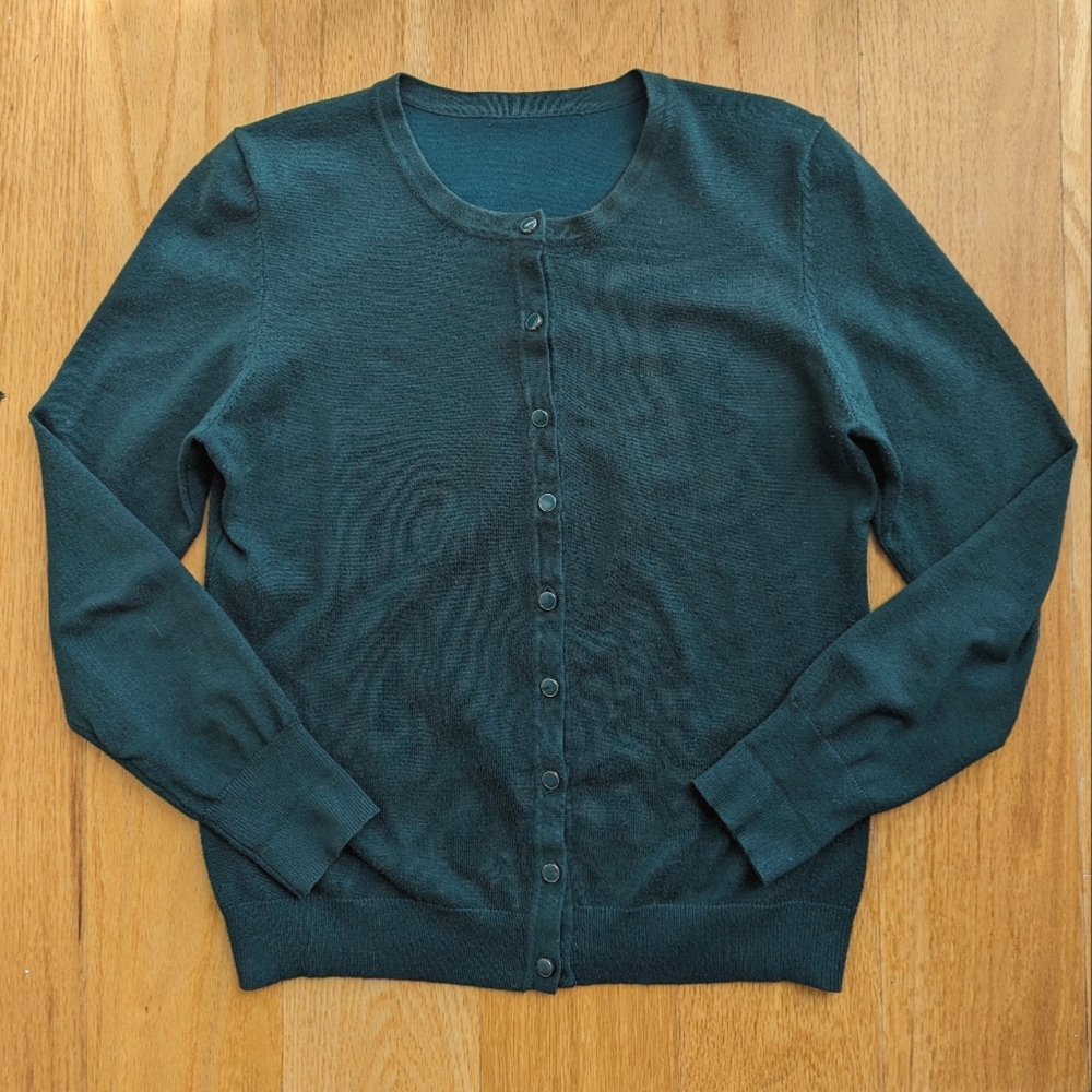 Crew Neck Cardigan